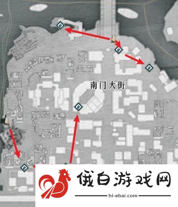 燕云十六声手游开封蹊跷收集点位