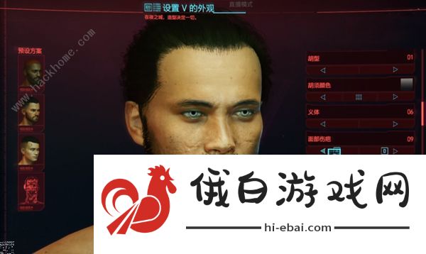 赛博朋克2077捏脸展示无马赛克大全 男/女捏脸数据汇总图片2