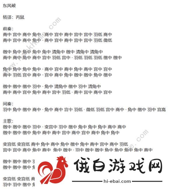 天涯明月刀手游曲谱总汇 曲谱录制教程分享图片2