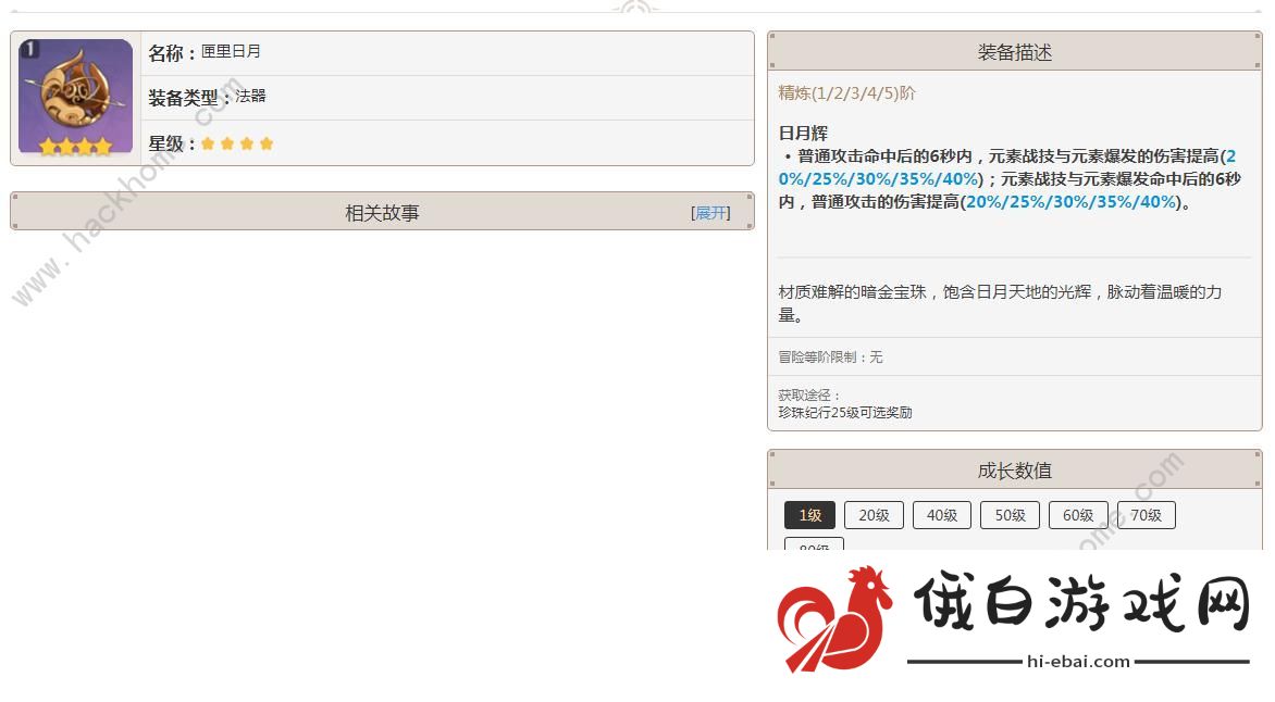 原神匣里日月突破材料一览 匣里日月突破材料要哪些图片1